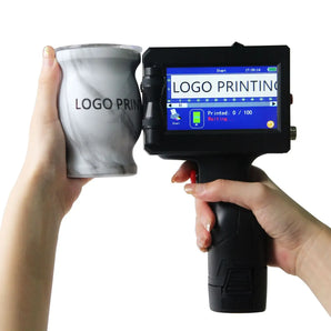 Portable large character 50mm dual cartridge handheld inkjet printer 2588 2580 handheld inkjet printer