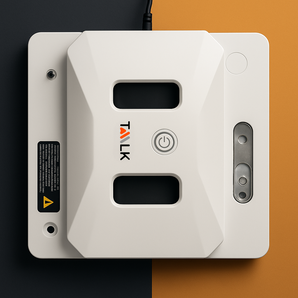 روبوت ذكي لتنظيف النوافذ أوتوماتيكيًا – رذاذ مائي مزدوج ونظام ملاحة بالليزر